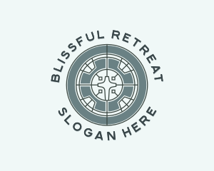 Spiritual Religion Retreat logo design