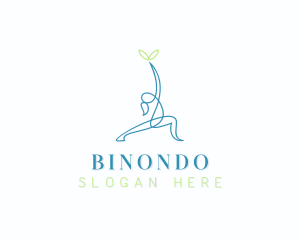 Fitness Yoga Health Logo