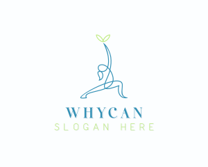 Fitness Yoga Health Logo