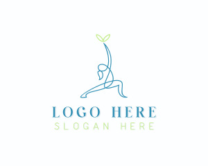 Zen - Fitness Yoga Health logo design