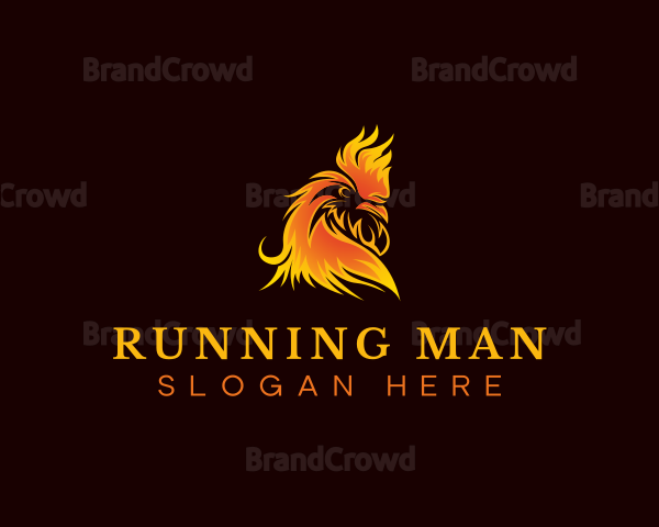 Blazing Roast Chicken Logo