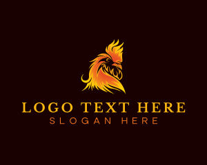 Blazing Roast Chicken Logo