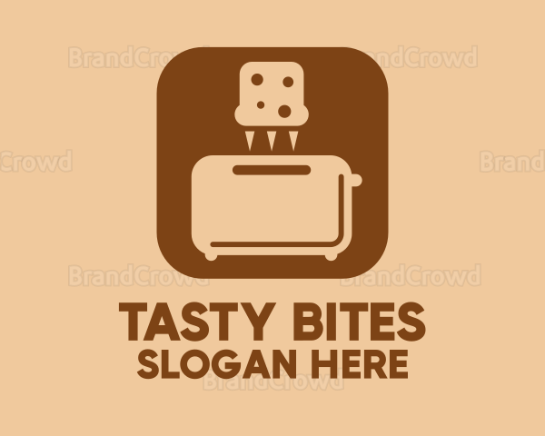 Bread Toaster Mobile App Logo