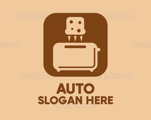 Bread Toaster Mobile App Logo
