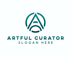 Company Studio Letter A logo design