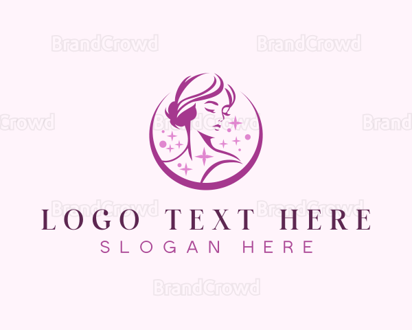 Beauty Woman Cosmetics Logo