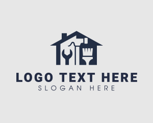 Painting - Tradesman Remodeling Builder logo design