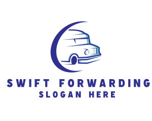 Express Truck Forwarding logo design