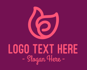 Pink - Pink Tulip Petals logo design