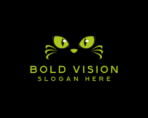 Surveillance Cat Eye logo design