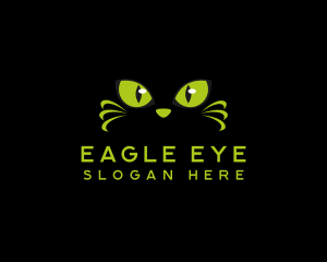 Surveillance Cat Eye logo design