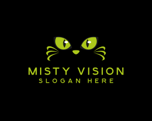 Surveillance Cat Eye logo design