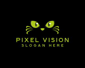 Surveillance Cat Eye logo design