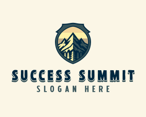 Adventure Mountain Hiker logo design