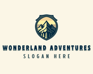 Adventure Mountain Hiker logo design