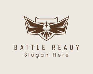 Infantry - Eagle Army Military logo design