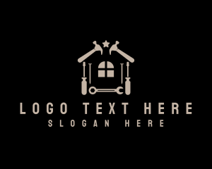 Industry - Home Construction Tools logo design
