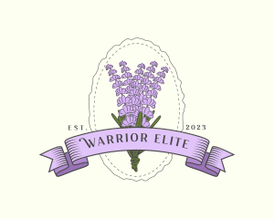 Lavender Flower Garden Logo