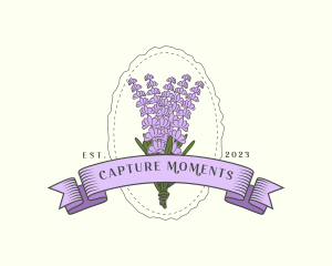 Bouquet - Lavender Flower Garden logo design