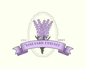 Lavender Flower Garden logo design