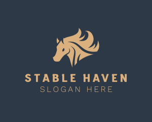 Wild Horse Head logo design