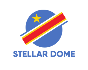 Congo Planet Flag logo design