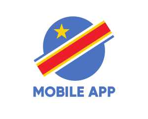 Shape - Congo Planet Flag logo design