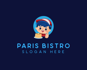 Pancake Boy Restaurant logo design