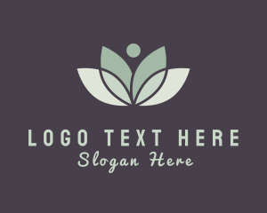 Yogi - Natural Lotus Spa logo design