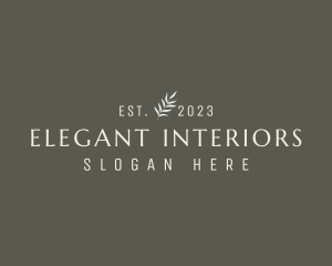 Classic Elegant Business Wordmark logo design