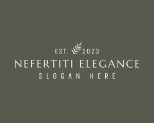 Classic Elegant Business Wordmark logo design