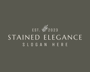 Classic Elegant Business Wordmark logo design