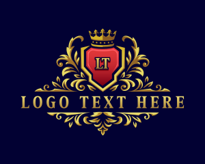 High End - Elegant Royal Crest logo design