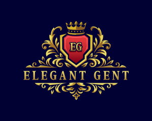 Elegant Royal Crest logo design