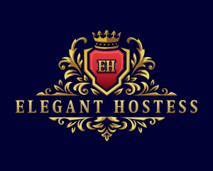 Elegant Royal Crest logo design