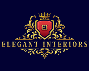 Elegant Royal Crest logo design