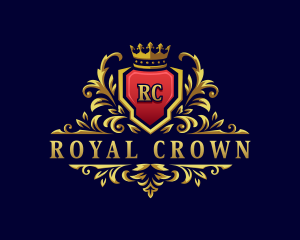 Elegant Royal Crest logo design