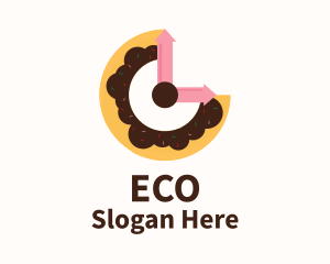 Sweet Doughnut Clock Logo