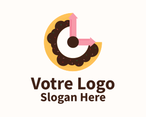 Sweet Doughnut Clock Logo