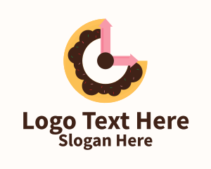 Sweet Doughnut Clock Logo