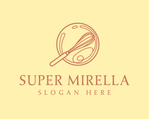 Elegant Baking Whisk Logo