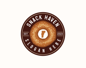 Vermont Pastry Doughnut logo design