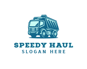 Truck - Dump Truck Trucking logo design