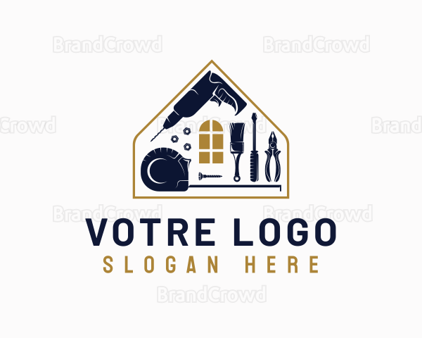 Home Renovation Tools Logo