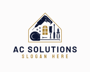 Home Renovation Tools logo design