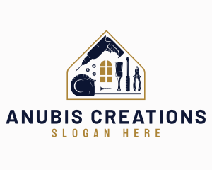 Home Renovation Tools logo design