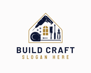 Home Renovation Tools logo design