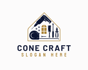 Home Renovation Tools logo design