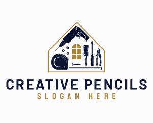 Home Renovation Tools logo design