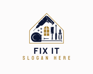 Home Renovation Tools logo design